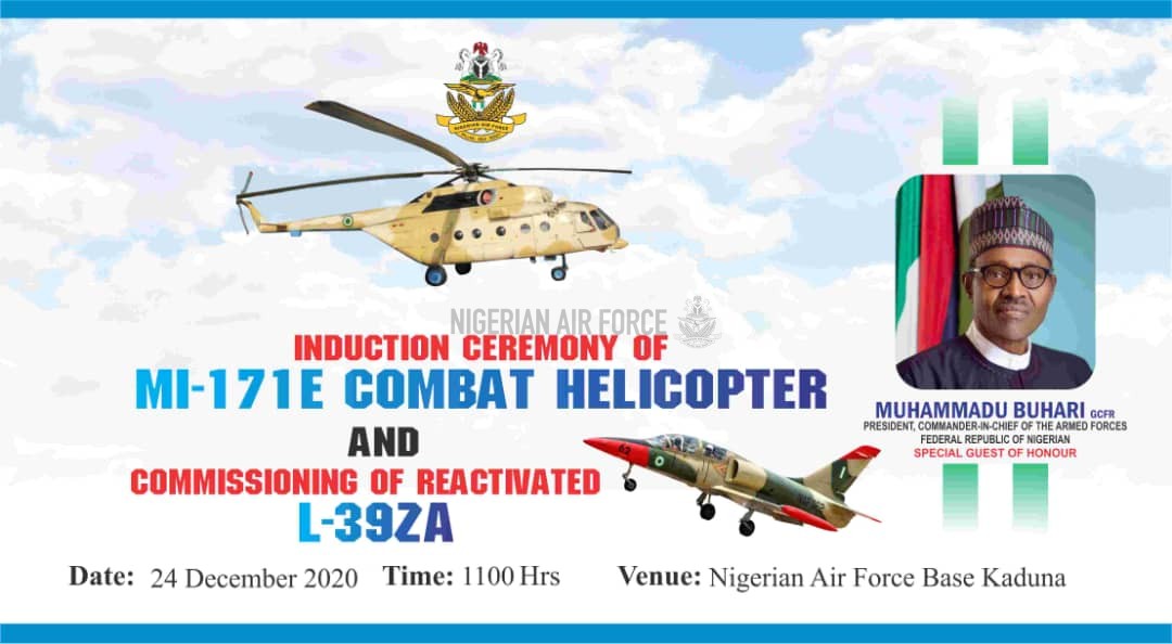 INDUCTION OF MI-171E HELICOPTER INTO NAF INVENTORY